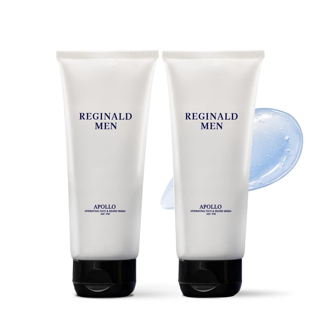 Reginald Men Apollo - Hydrating Face & Beard Wash | Deep Clean, Acne & Tan Control with 8 Actives Face Wash|(pack of 2)|(100g X 2)