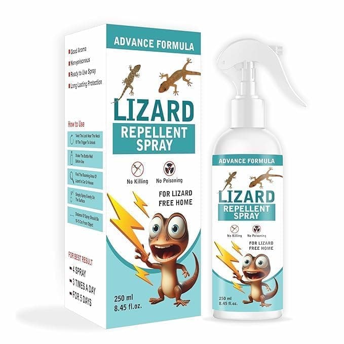 Lizard Repellent for Home Spray | Pest Control | Lizard Killer For Home Spray | Repellent For Lizard | Anti Lizard Spray Repellent For Home | Repellent For Lizard (200ML)