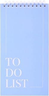 Papboo Easy to Carry To-Do List, Planner, Check list With 80 Printed Sheets Matte Finished Cover (Sky Blue)