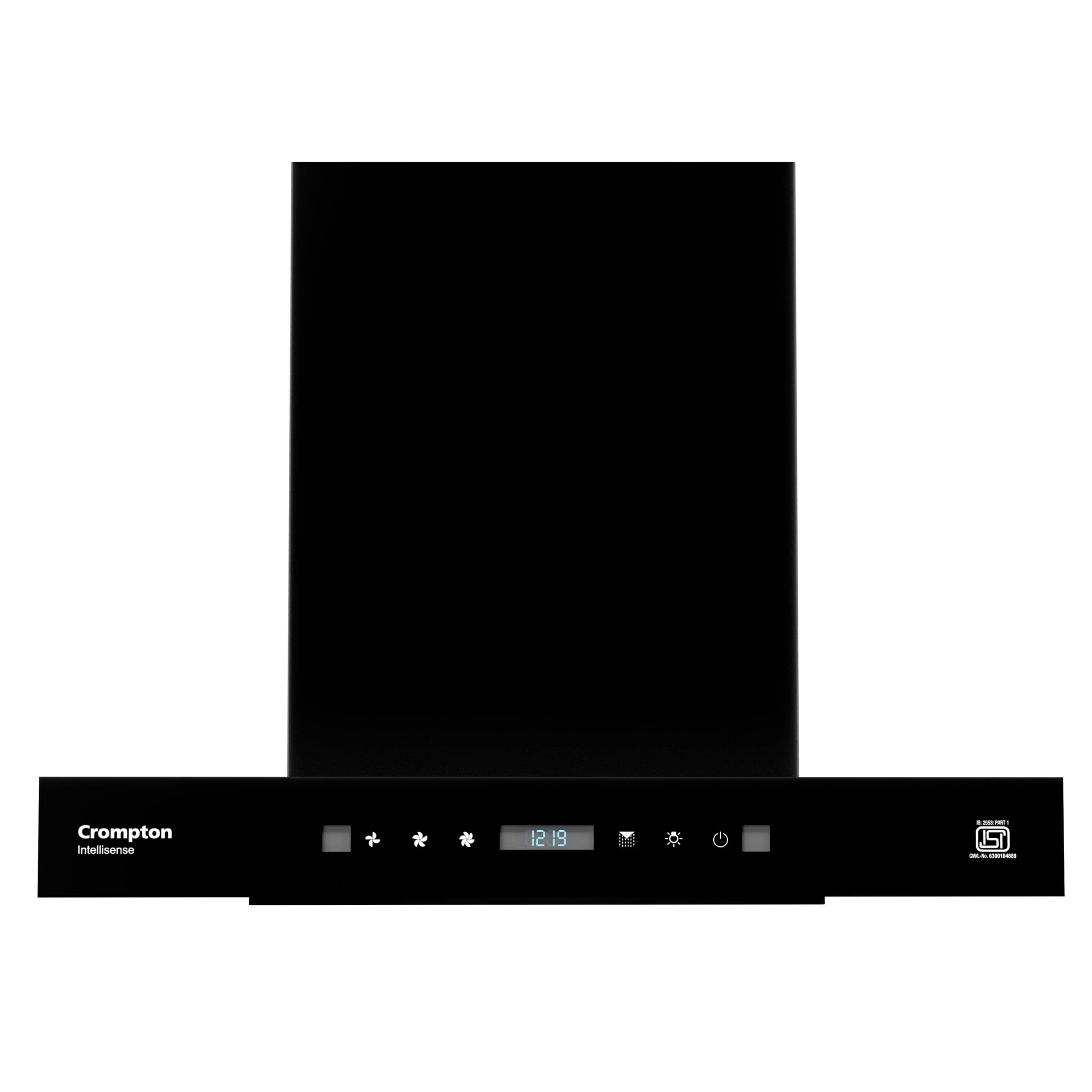 Crompton Intelli Sense 1470m3/hr 60cm Box Kitchen Chimney| Filterless Autoclean| Built In Oil Collector| Touch+ Motion Sensor Control| 10 Yrs Motor & 1 Yr Overall Warranty