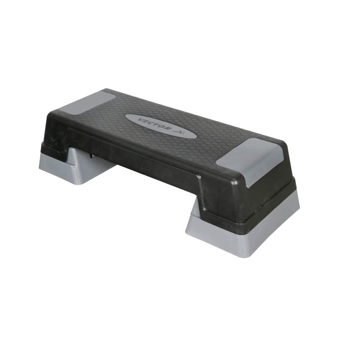 Vector X JF-7010 Aerobic Stepper Adjustable Workout Step Platform Trainer Sports & Fitness (75.5cm * 28cm * 11cm)