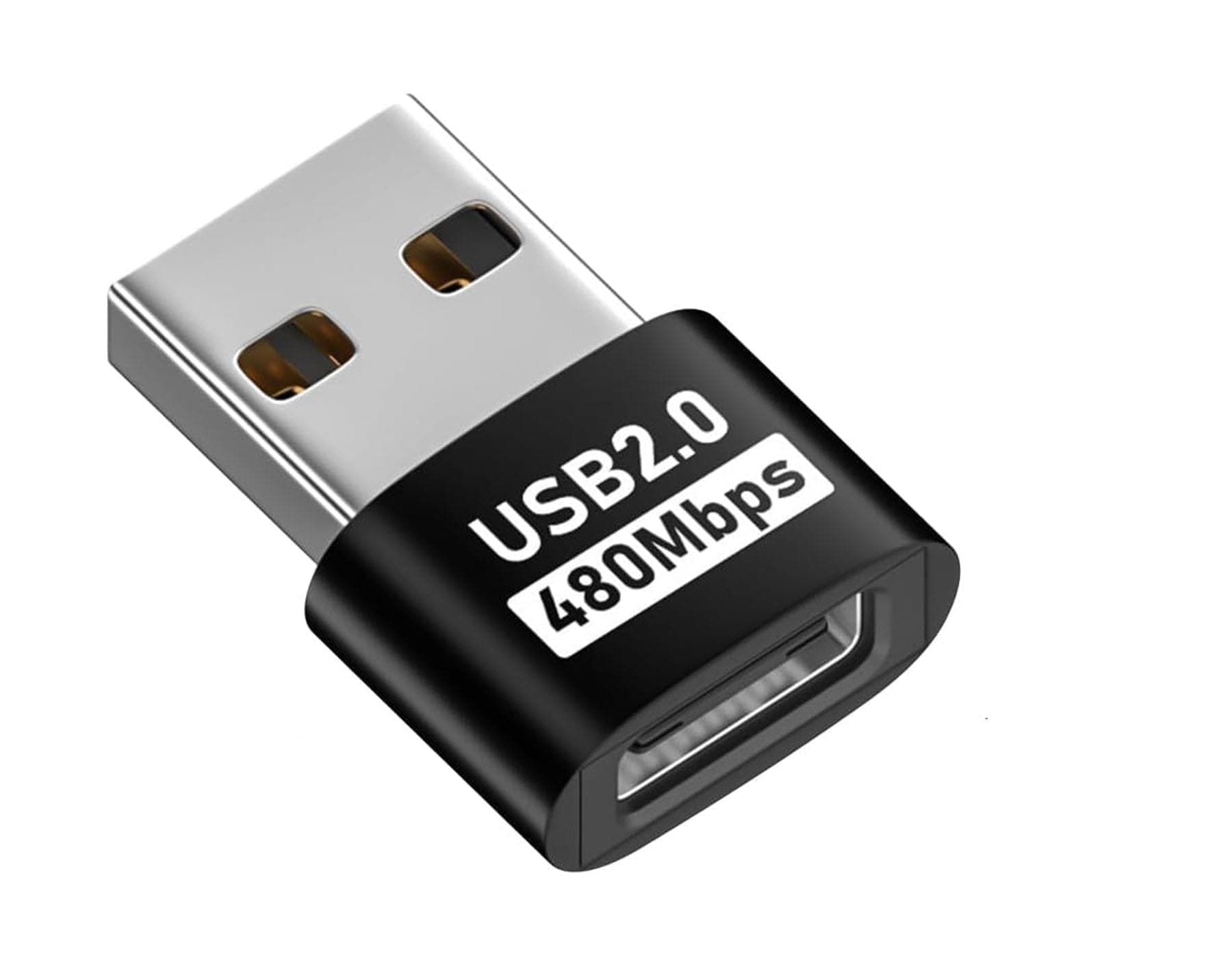 ETZIN USB to USB C Adapter,Type C Female to USB A Male Charger Cable Converter for i Watch Ultra iWatch Series 9 8 SE,AirPods Pro 2,iPhone 15 14 13 12 Max,iPad 10 Air 4 5 Mini 6,S23,OTG (EPL-1295CC)