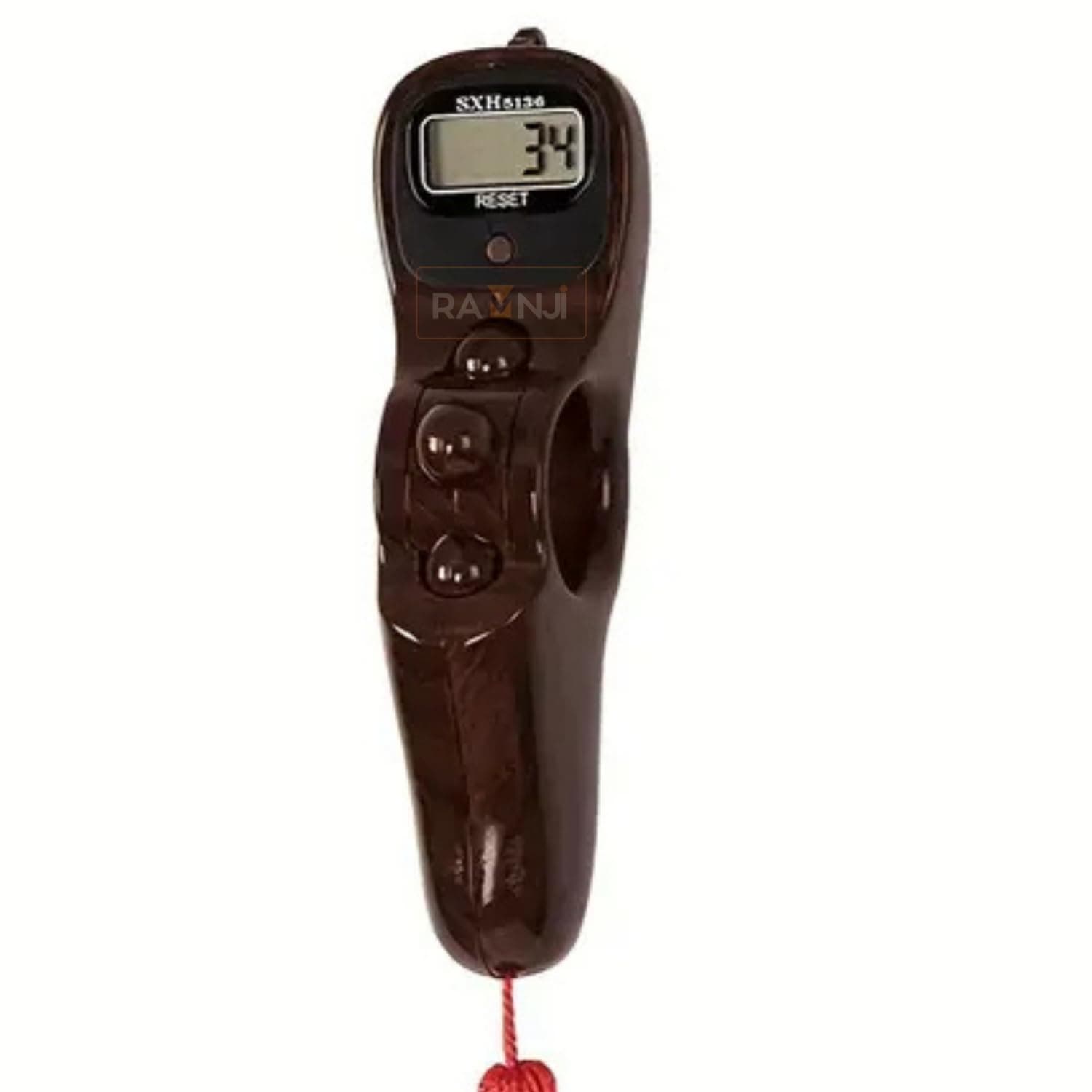 RAMNJI Digital Finger Counter Tally Counter for Jaap & Tasbeeh | Electronic Jaap Mala Counter | Handheld Click Counter for Prayer, Meditation, Sports & Counting Use -Multi-Color