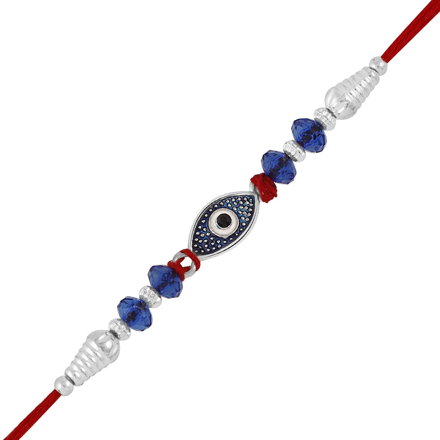 Okos Rakshbandhan Rakhi | Rakhi For Brother, Bhaiya, Bhai | Rakhi Bracelet | Rakshabandhan Gift| Rakhi Gift| Kundan Rakhi| Rakhi Set for Brother Bhabhi CO0004