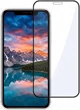 Amazon Brand - Solimo Tempered Glass Screen Protector Compatible For iPhone 11 / iPhone XR (Black) Edge-To-Edge Protector Coverage With Easy Installation Kit