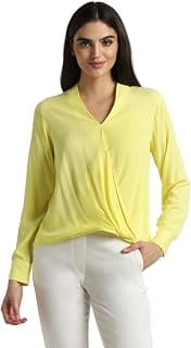Allen Solly Women's Solid Classic Fit Fashion Vest