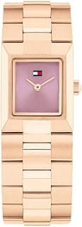 Tommy Hilfiger Tommy Hilfiger Ivy Quartz Analog with Purple Dial Rose Gold Stainless Steel Strap Watch for Women - TH1782788