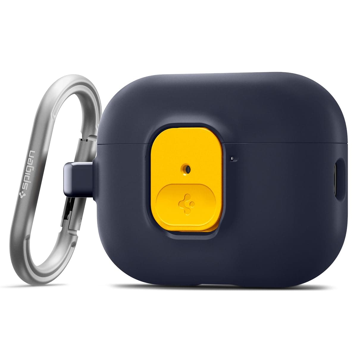 Spigen for AirPods Pro 3 Case, Carabiner Included, Sleek Design, Light & Compact Cover, (Nano Pop) - Blueberry Navy