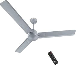 Orient Electric Newly launched 1200 mm Uno BLDC | BLDC energy saving ceiling fan with Remote |BEE 5-star rated | Saves up to 50% on electricity bills | 3-year warranty by Orient | Glacier Grey