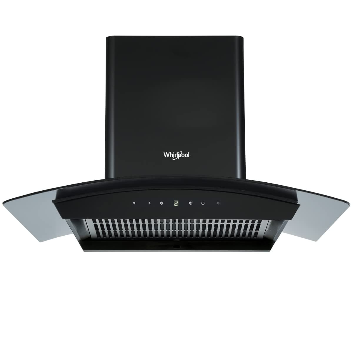 Whirlpool 90 cm 1250 m3/hr Filterless Auto Clean Chimney - CGFL PRO 902 HAC, Touch + Motion Sensor Control (Black), Standard
