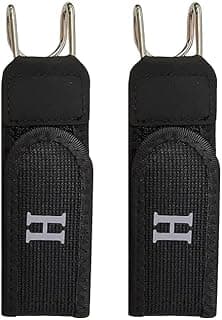 Zucmie Buckleless Belt Hook Tactical Metal Hook Elastic Belt Unisex Buckle-Less Invisible Waist Belts for Work And Edc (PACK OF 2)