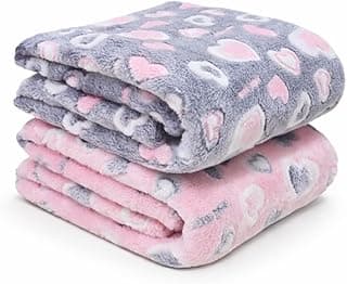 First Kick Luxury Soft Baby Blanket Combo Pack of 100 x 75 cm Premium Fleece Newborn Swaddle Wrap | Baby Bath Towel All Season Blanket for 0-12 Months Crib Stroller Travel Use