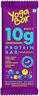 Yoga Bar Protein Bar - Blueberry Blast 50 gm Bar