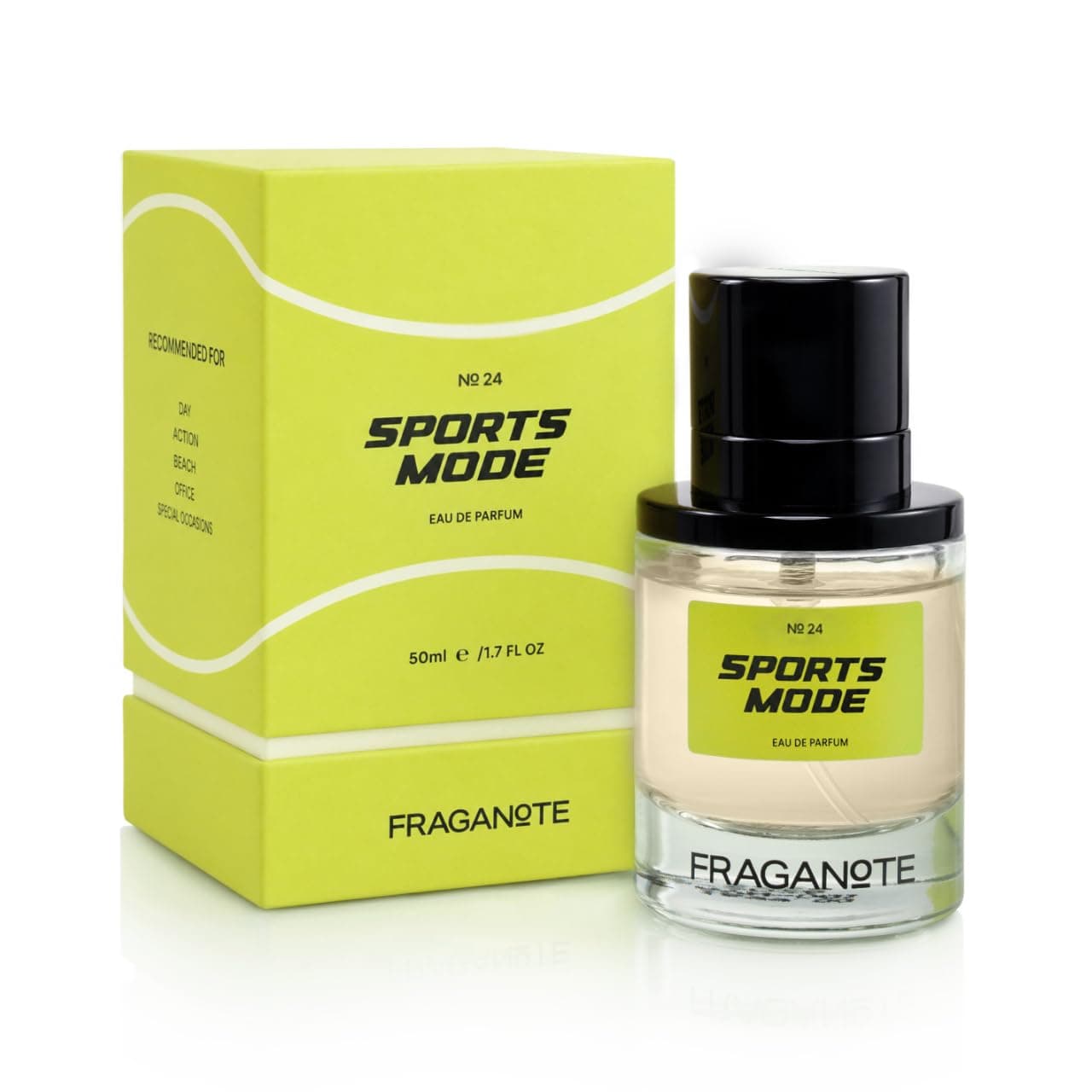 Fraganote Sports Mode Perfume for Man (50ml) | Eau De Parfum | Premium Perfume for Men | Ideal for Gifting | Aqua, Pineapple & Orange Notes| Rakhi Gift for Brother