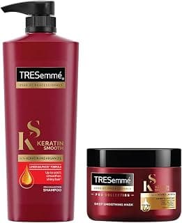 TRESemme Keratin Mask, 300 Ml & Keratin Smooth Shampoo 580 Ml