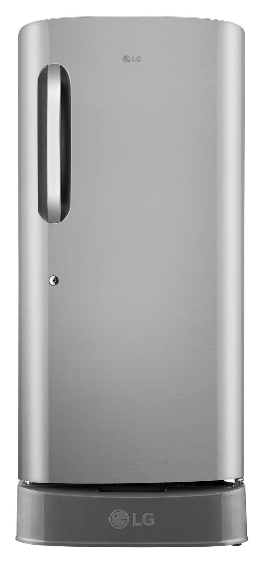LG 210 L, 5 Star, Smart Inverter, Direct Cool Single Door Refrigerator (GLD2256ZAPZ, Shiny Steel, Fit Max Chiller Tray, Base stand with Drawer & Runs on Home Inverter)