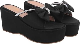 Shoetopia Embellished Wedges For Women & Girls