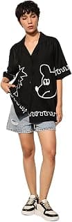 ONLY Women's Cartoon Oversized Fit Shirt