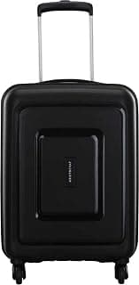 VIP Aristocrat Trolley Bag 75 Cm, Hardside PP Shell, Dual Wheels, Multi-Stage System, Combinstion Lock, 7-Year Warranty (Black)
