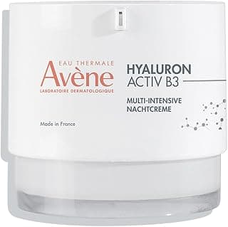 Avène Hyaluron Activ B3 Multi-Intensive Night Cream 40 ml – Retinal + Niacinamide + Hyaluronic Acid Night Repair Cream for Firmer, Smoother & Younger-Looking Skin