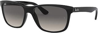 Ray-Ban Men Gradient Grey Lens Square Sunglasses - 0RB4181601/7157