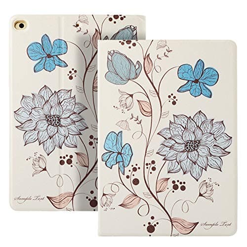 MOCA [Flexible Back] Case for 10.2 inch iPad 9th 8th 7th Generation 10.2" iPads 2021 2020 2019 Launch A2603 A2604 A2605 A2270 A2428 A2429 A2430 A2197 A2198 A2200 Flip Cover (Water Colors!)