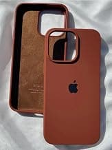 Back Cover for Apple iPhone 15 (Brown, Shock Proof, Silicon, Pack of: 1) | Camera Cutout, Soft Microfibre Interior, Brown Colour, Slim Fit Design, Protective Cover