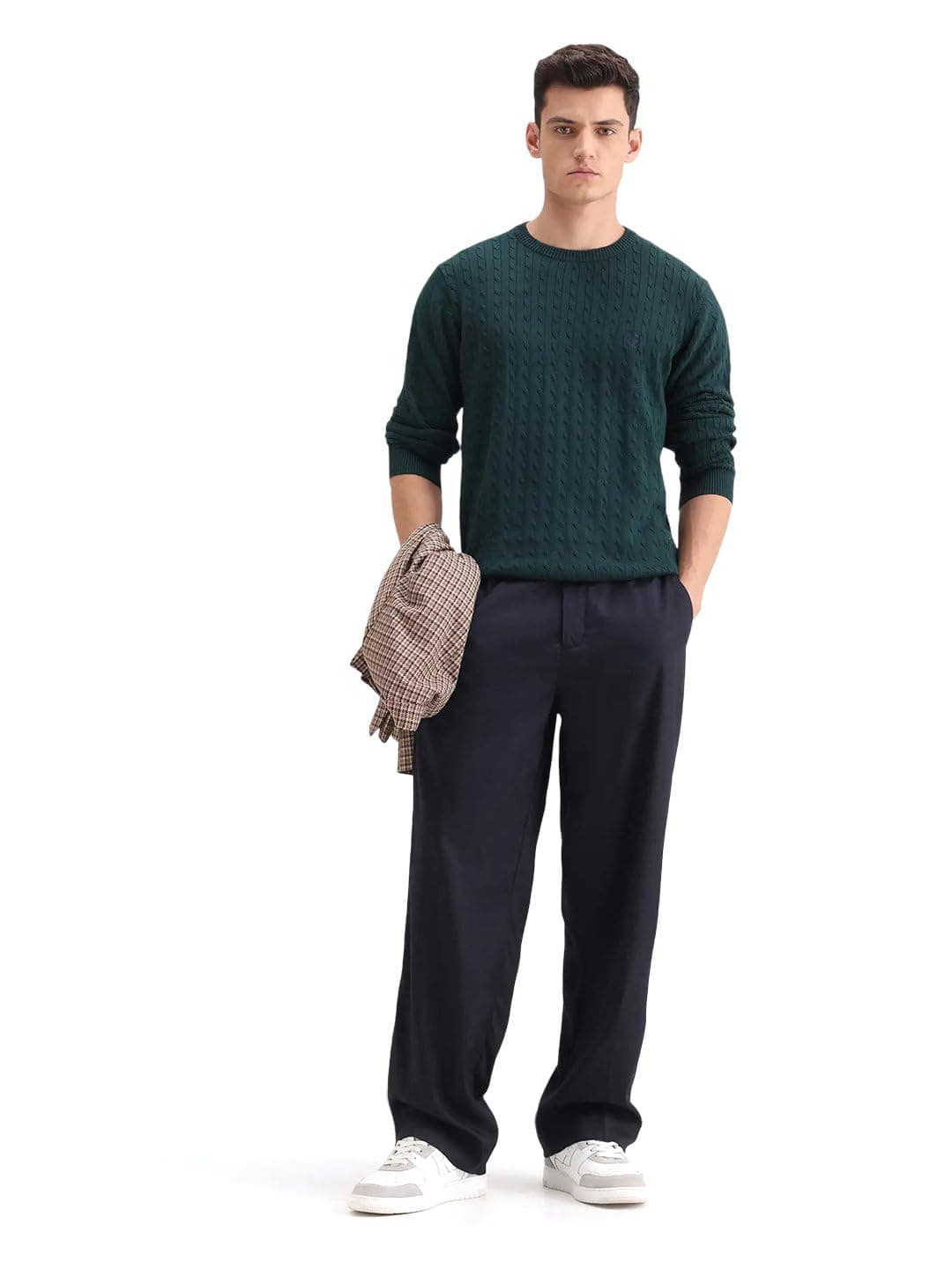 Rare Rabbit Baggy Plain Trouser