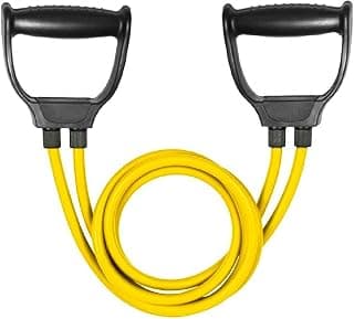 Toning Tube Best Resistance Band for Workout & Exercise | Durable Resistance Tube & Bands | Gym Bands for Exercise & Strength Training