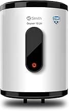 AO Smith Geyser VAS PLUS 15 Litre | 5 Star BEE Rating | Powerful 2KW Water Geyser for Bathroom | 2X Corrosion Resistant | Storage Water Heater | Warranty: 7Yr Tank, 3Yr Heating Element, 2Yr Overall
