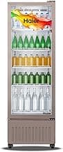 Haier HVC 405 GT5, 5 Star, Touch LED Visi Cooler Glass Door, Adjustable Shelves, Single Door Commercial Refrigerator (360 L, White)