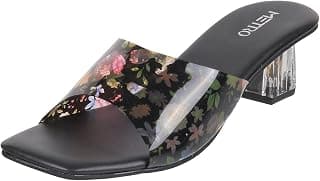 Metro Women Block Heel Fashion Sandal