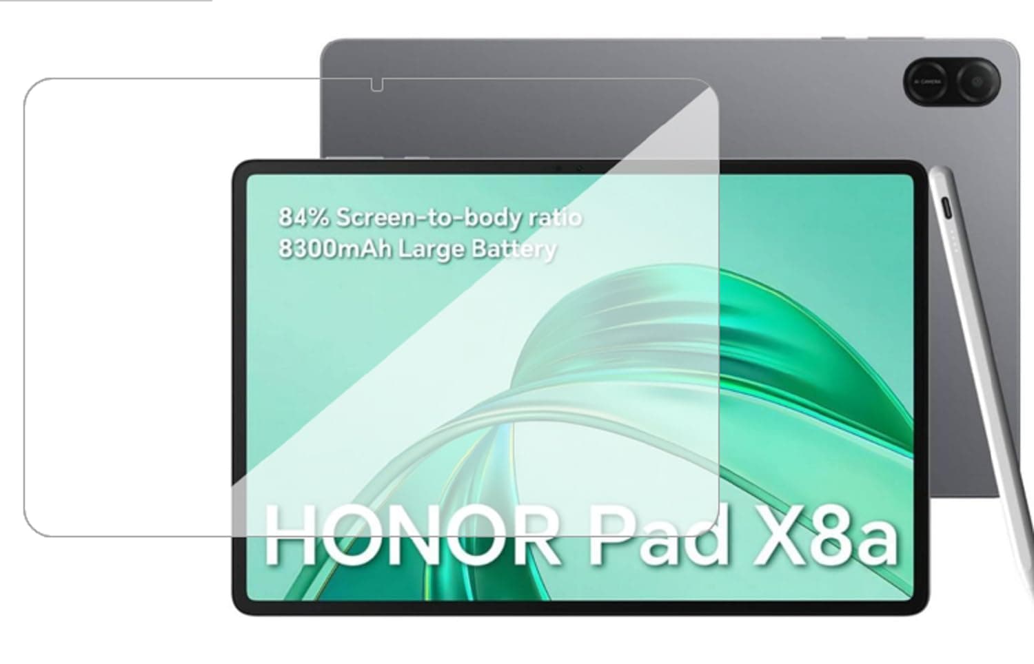 COVER CAPITAL Tempered Glass Guard For Honor Pad X8a (11.0 Inch) -Pack of 1