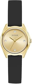 GUESS Round 29mm Champagne Dial Analog Women Watch - U1446L4M