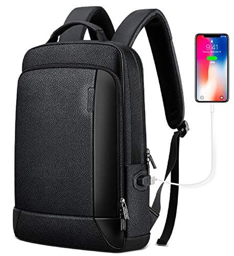 Contacts 15 Inch Everyday Laptop Versatile Standard 3 Compartment Backpack With Usb Charging Port | Multi Functional Bagpack (Black)