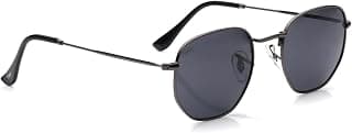 Fastrack Tees Hexagonal Sunglasses for unisex