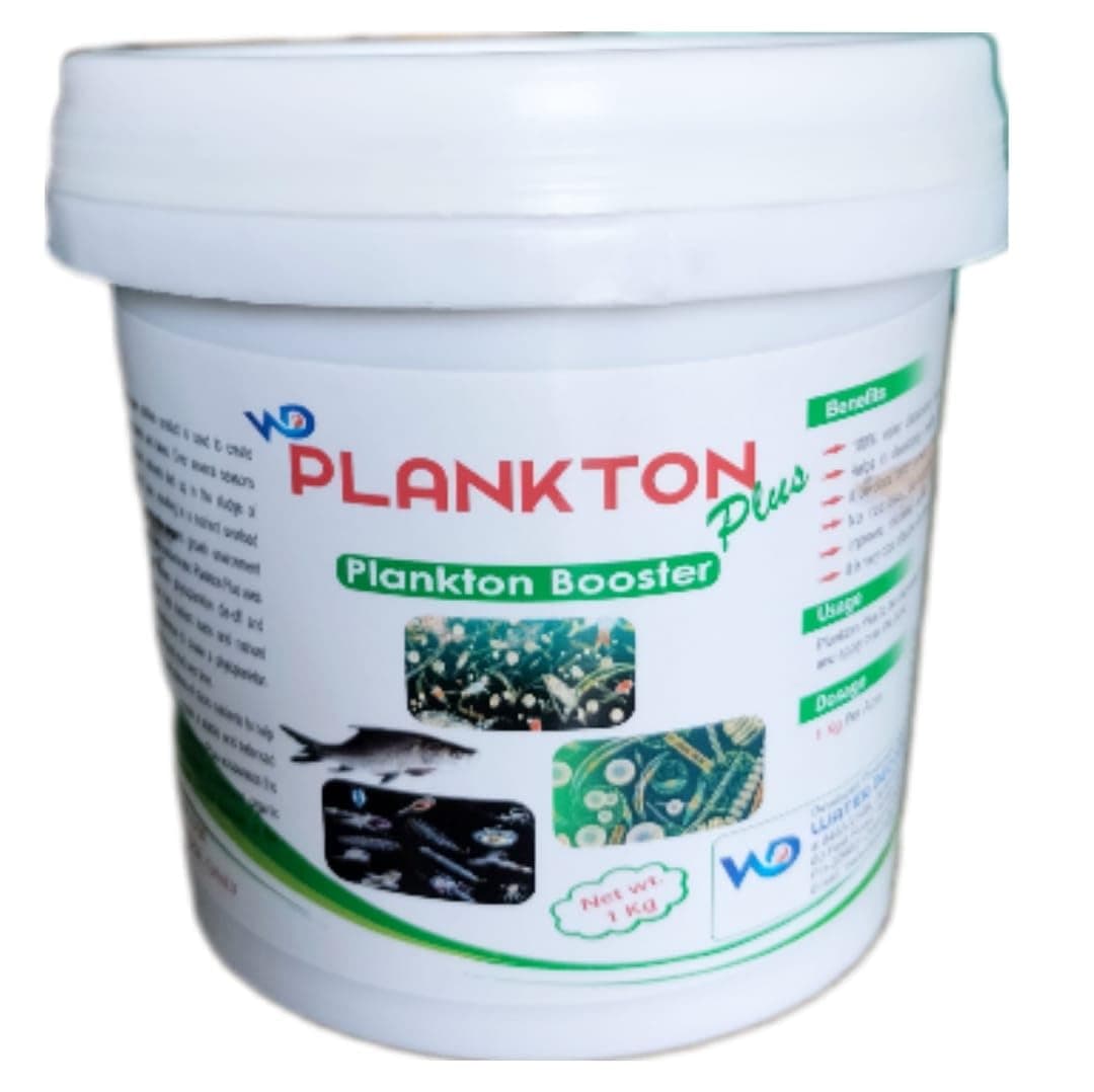 Plankton Plus – Natural Zooplankton Booster for Fish & Shrimp Farming Pond | Fast Growth & Natural Feed Enhancer | Improves Water Quality & Pond Productivity
