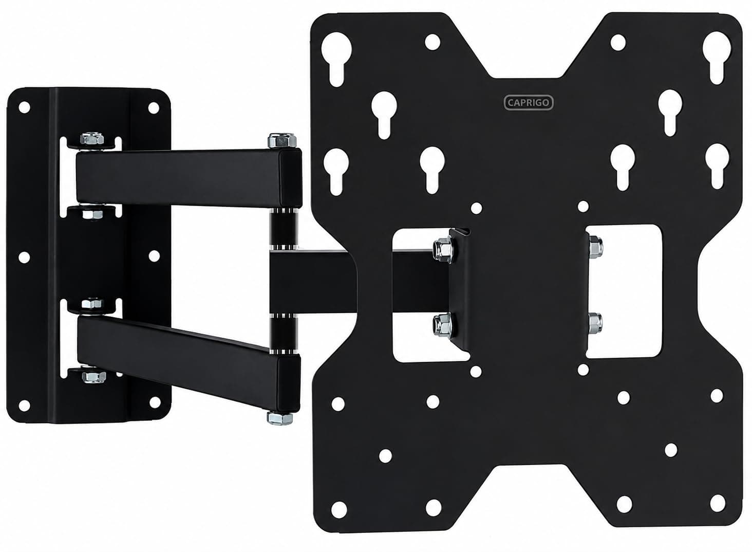 Caprigo Full Motion TV Wall Mount Bracket for 23 to 42 Inch LED/HD/Smart TV’s, Universal Heavy Duty TV Wall Mount Stand with Swivel Rotation & Tilt Adjustments (M223)