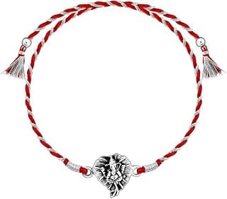 GIVA 925 Silver Oxidised Silver Ganpati Blessings Rakhi|Raksha Bandhan Rakhi for Brother | Gift for Men & Boys| With Certificate of Authenticity and 925 Stamp