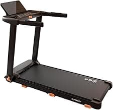 FITKIT by Cult FT98Carbon-AM BLDC Motorized Treadmill (4.5HP Peak) | 120Kg Max Weight Capacity | 3-Level Incline |14km/hr Speed | for Home Gym Equipment
