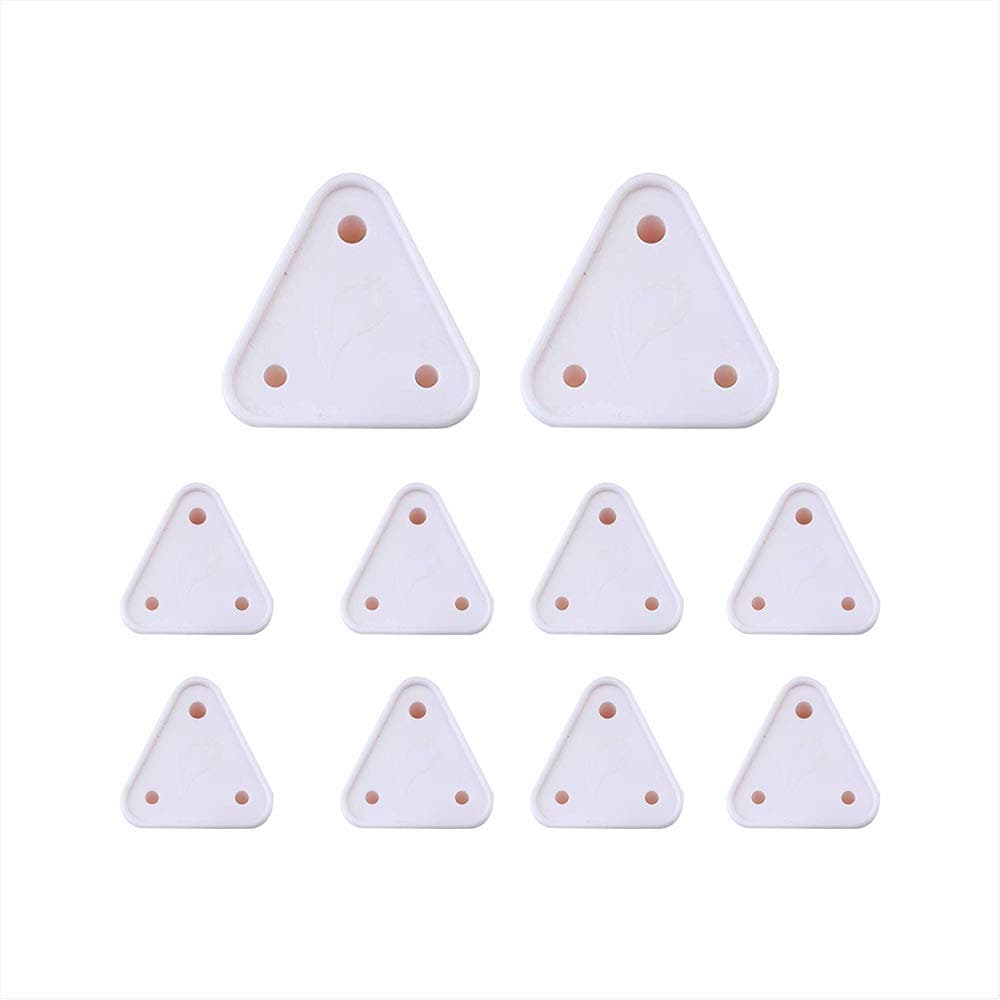BabySafeHouse Electrical Socket Cover Guards for Child Proofing Outlet Plug Protector for Baby Safety (Pack of 10)