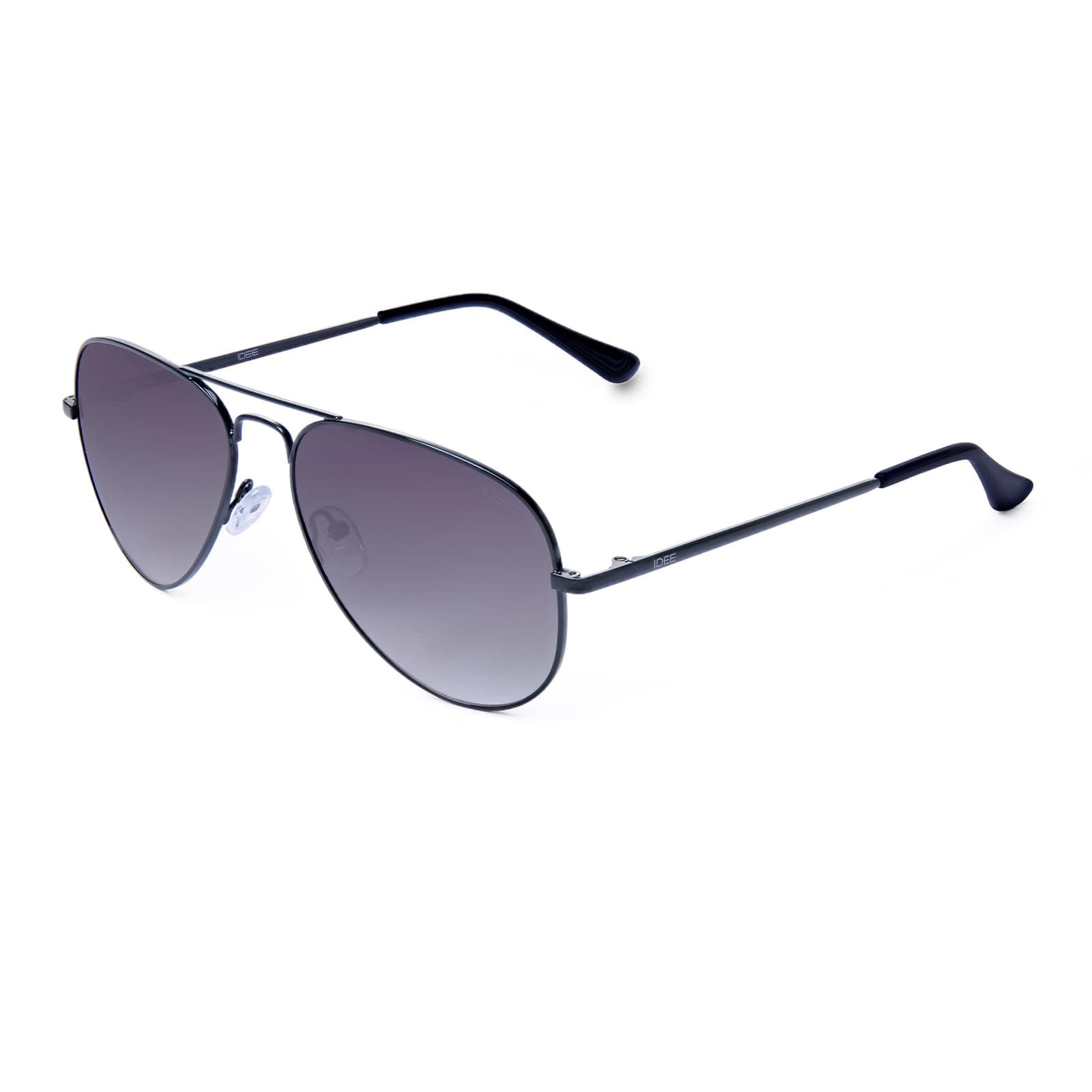 IDEE 100% UV Protected Sunglasses for Unisex | Size- Large | Shape- Aviator | Model- IDS2500