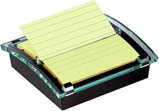 3M Post-it(R) Pop-up Note Dispenser for 4in. x 4in. Notes, Clear, with 2 Refill Pads
