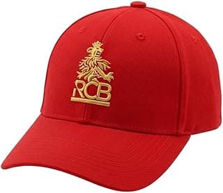NPRC Cap with Gold Embroidered Lion Logo, Cricket Fan Merchandise