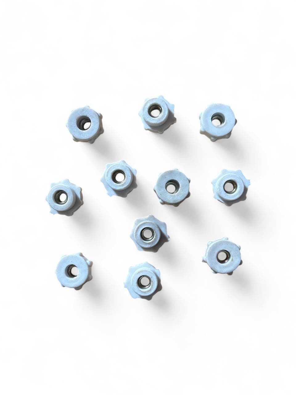 CanBee Cricket Helmet Side Nuts, Universal Fit, Sutable for All Cricket Helmets Grill Off White