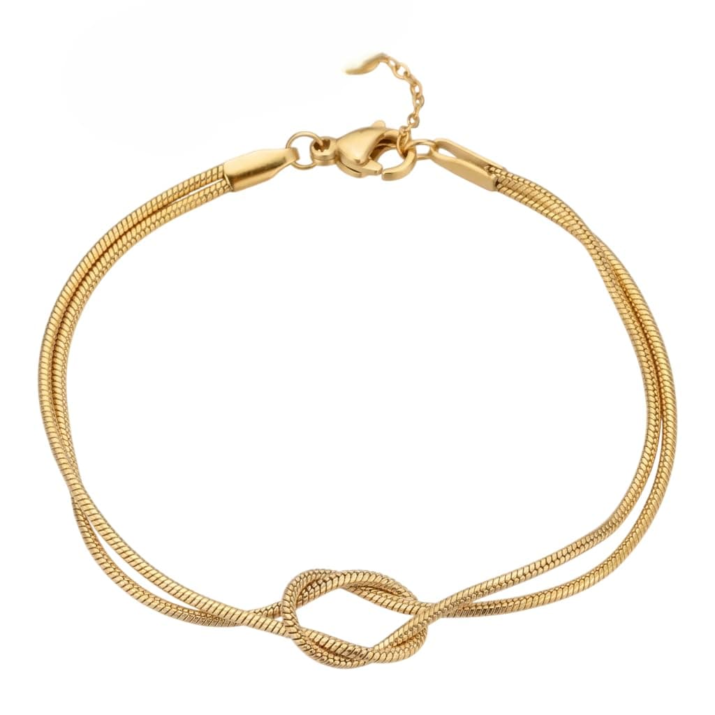 SALTY Linked by Love Bracelet - for Women | Hand Band for Girls | Fancy & Stylish Womens Accessories | Aesthetic Jewellery | Engagement, Birthday & Everyday Wear Gift