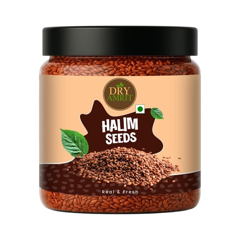 DRY AMRIT Premium Halim Seeds 250G| Non GMO Aliv Seeds for eating | High in Fibre and Omega -3 | Garden Cress, Immunity Booster Superfood