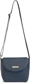 Caprese Vani Medium Sling Bag for Women with Adjustable Strap, Zipper & Magnetic Button Closure | Versatile Handbag with Back Zip for Everyday Use, Travel, and Special Occasions