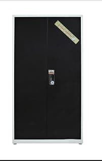 Ujjawal Steel Almirah 100% Powder Coated Double Door Made with Tata Steel Sheet (10 Years Warranty) ISO Certified (Brown Matt, H-78 x W-36 x D-21)