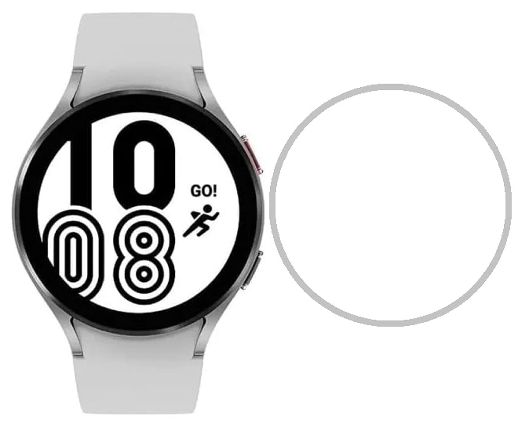 M.G.R.J® Tempered Glass Screen Protector for Samsung Galaxy Watch 8/7 / 6/5 / 4 (44mm)